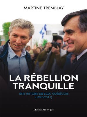 cover image of La rébellion tranquille